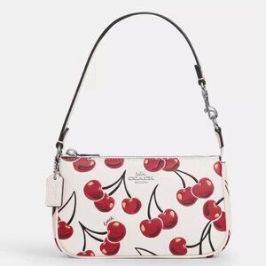 Coach Cherry Nolita 19 Shoulder Bag With Cherry Print New